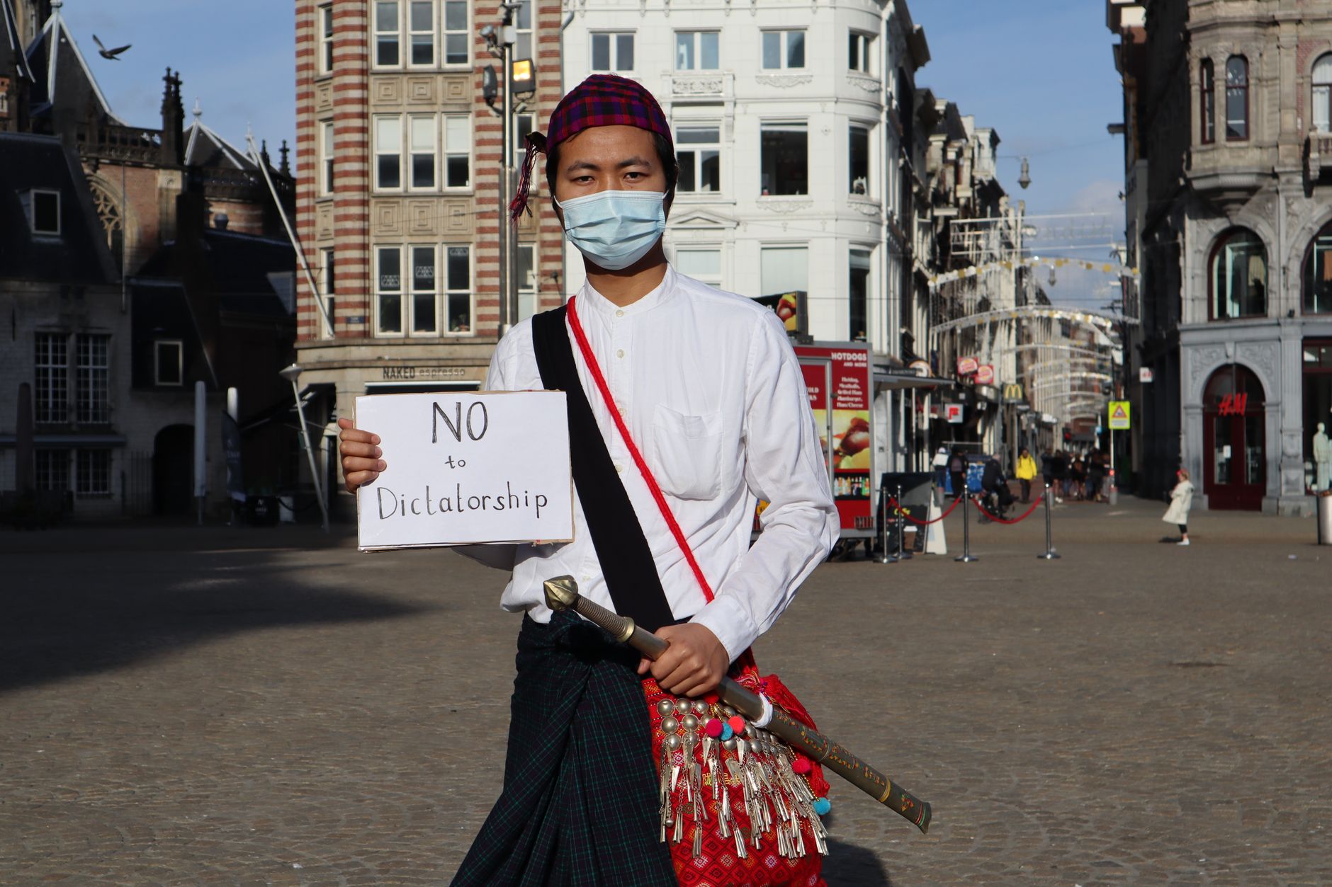 Manipur shutdown protest